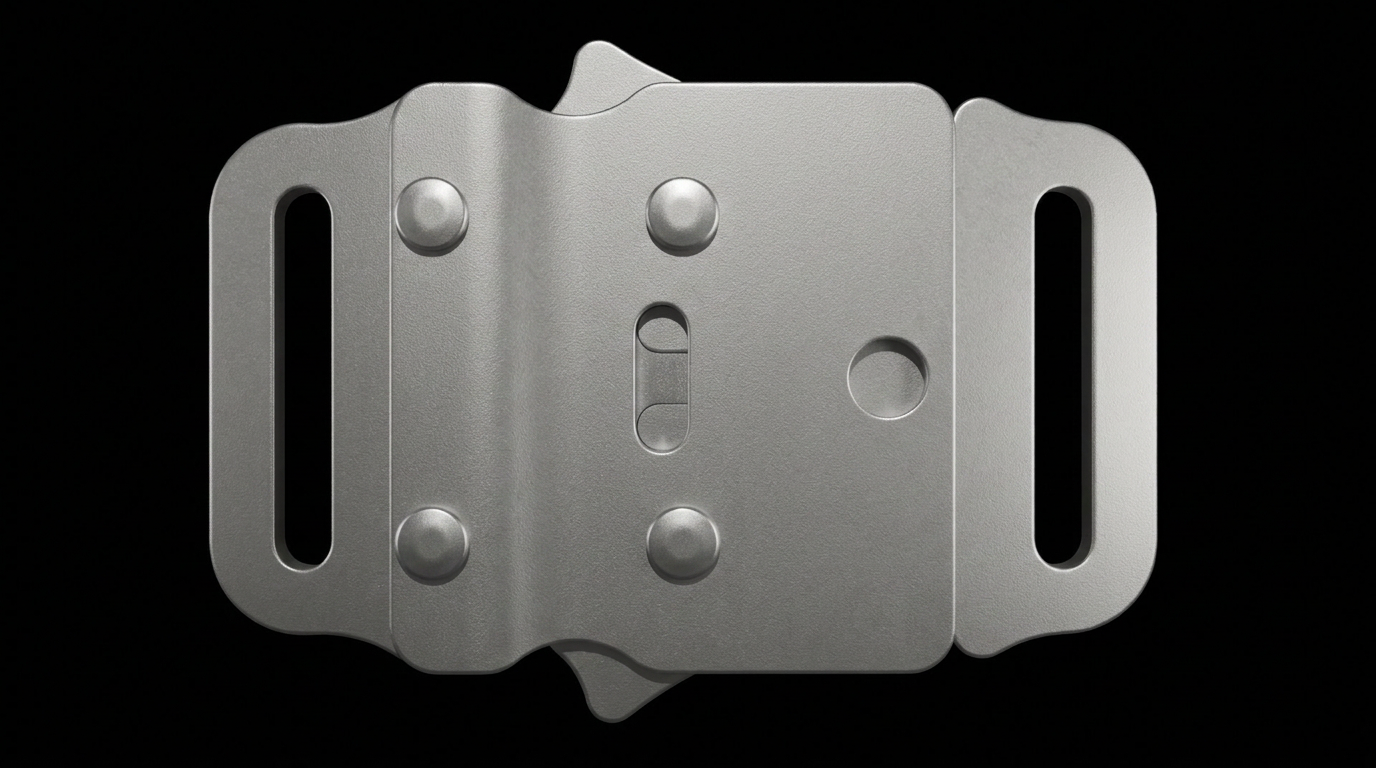 MAKO buckle — 316 Stainless Steel (Uncoated / Raw)